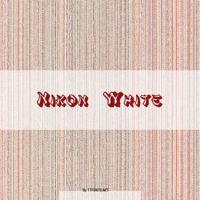 Nikon White example